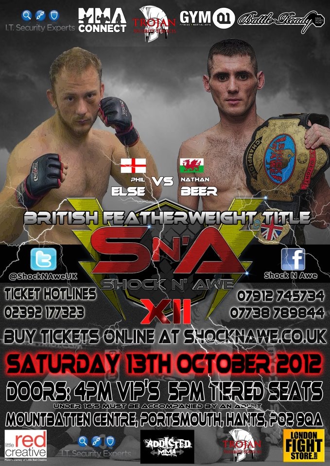 Cwmbran's Nathan 'Neggy' Beer's next fight poster