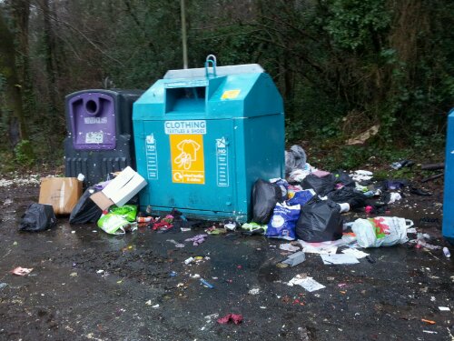 Flytipping in Cwmbran