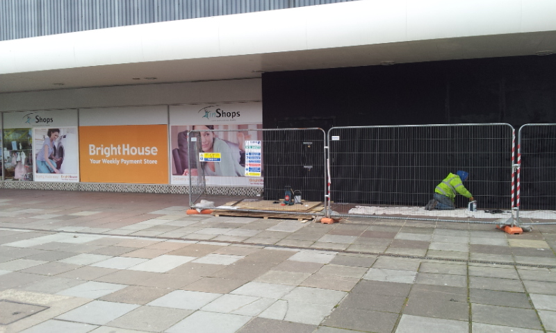 The end of an era. Cwmbran Scene 123 is closed