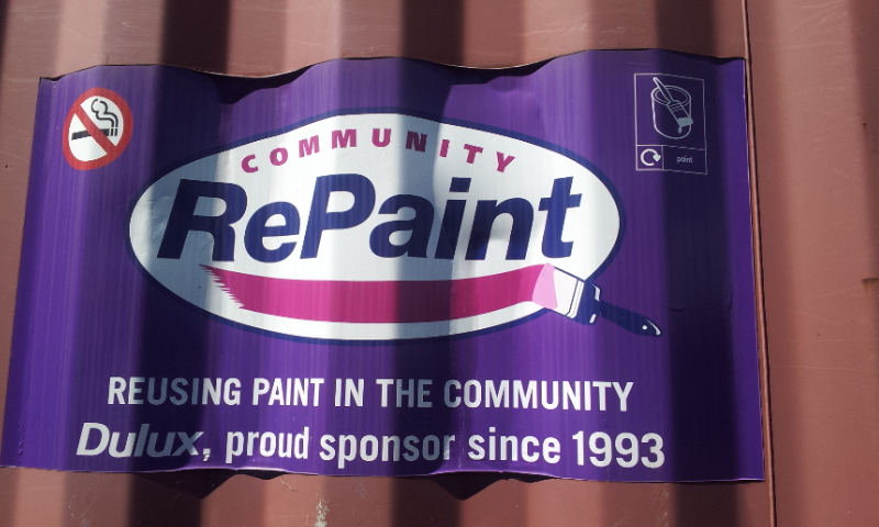 Community RePaint sponsored by Dulux Paint