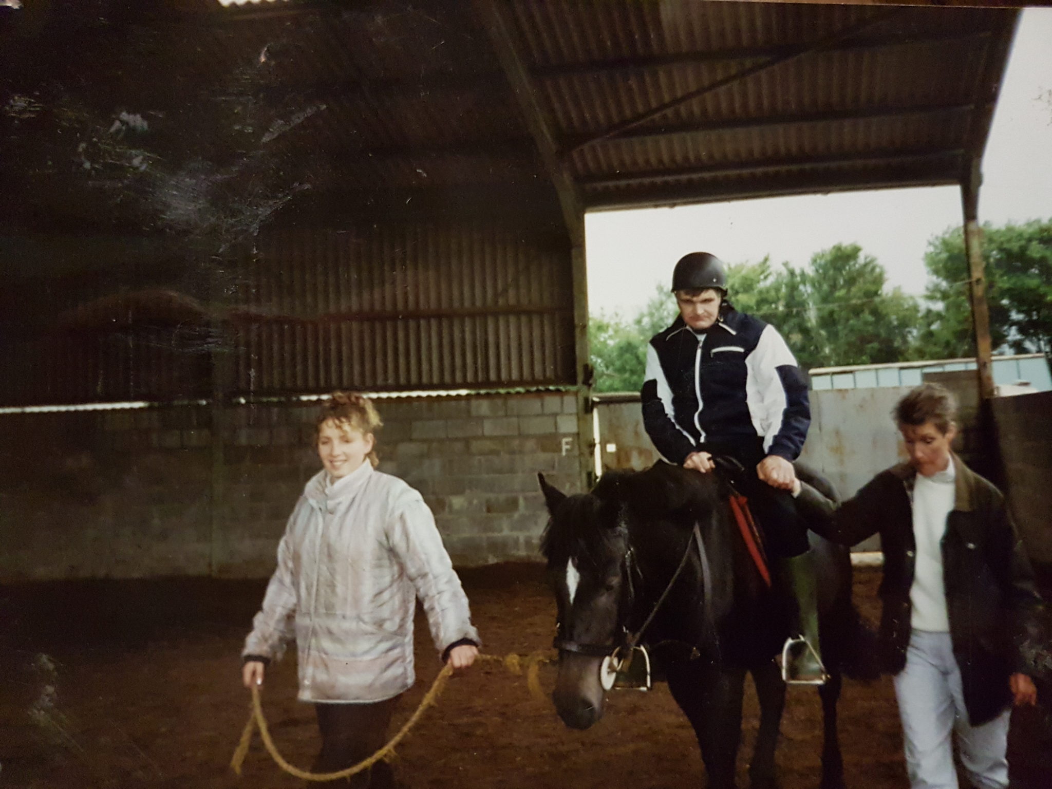 Colin loved horses