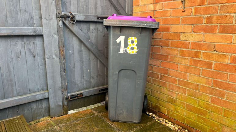 Council officers to tackle excess waste in purple-lidded bins