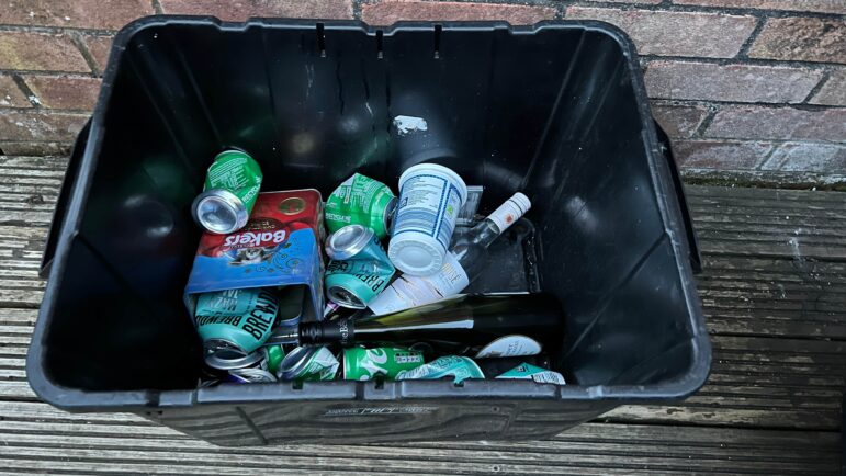 Recycling rate up in Torfaen