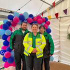 three st john ambulance volunteers