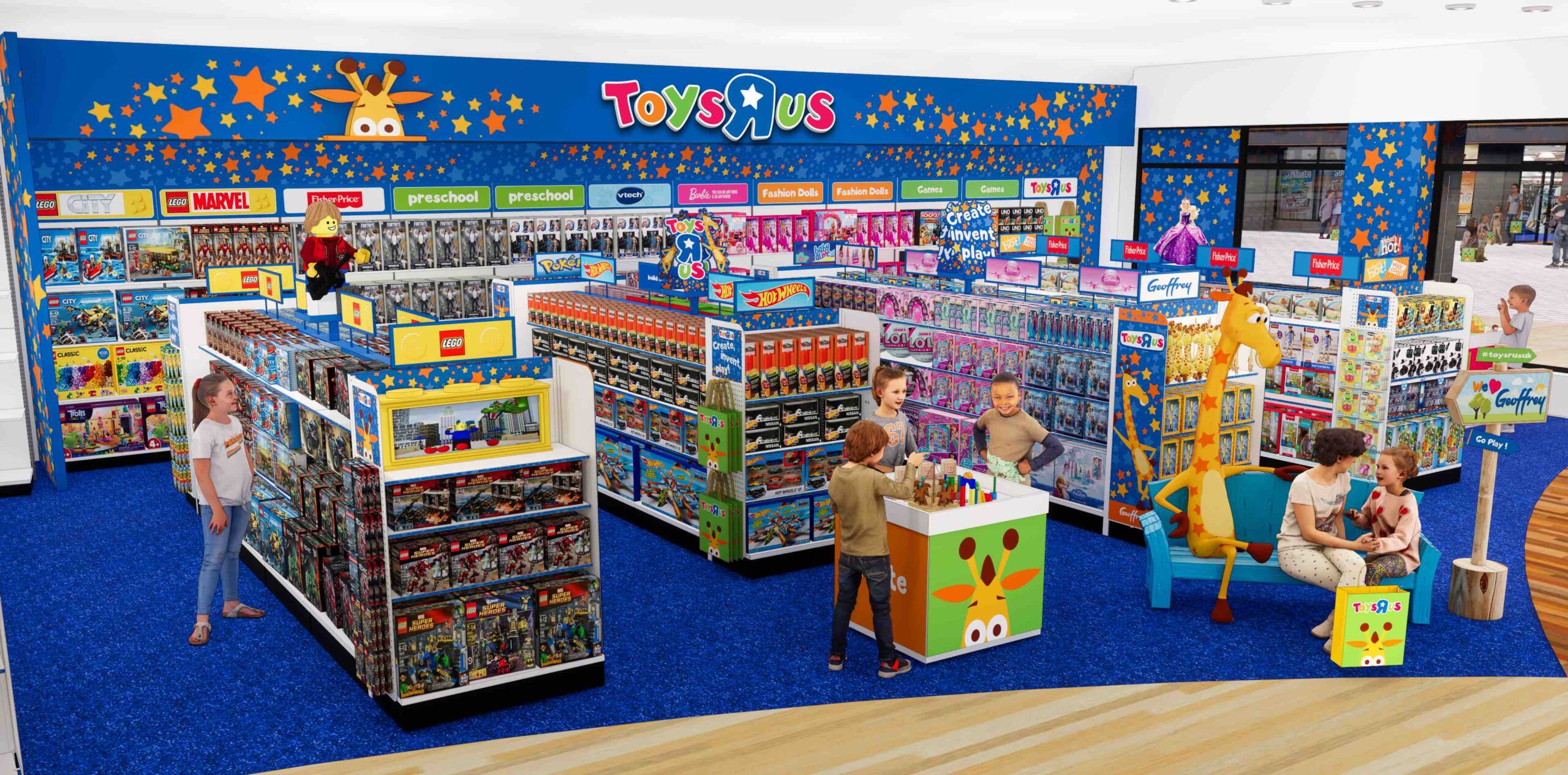 a digital image of a toys shop