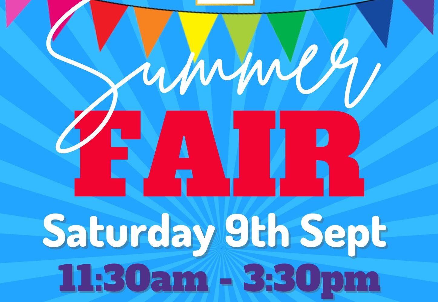 a poster about a summer fete