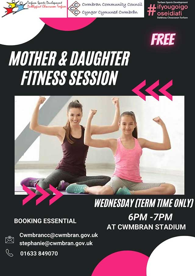 poster for a fitness class