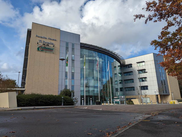 Caerphilly County Borough Council offices