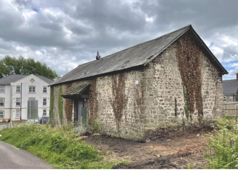 a barn