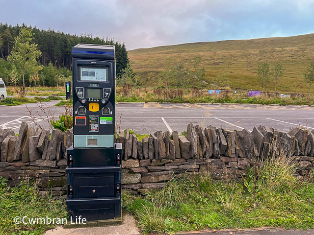 It's best to bring change to pay for the car park at Pont ar Daf