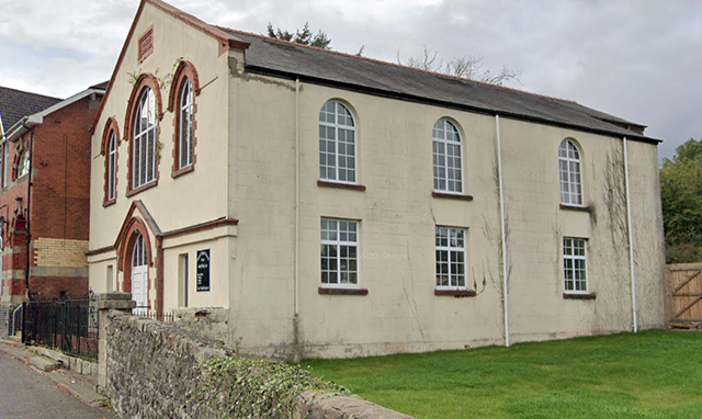 Pisgah Baptist Church in Talywain.