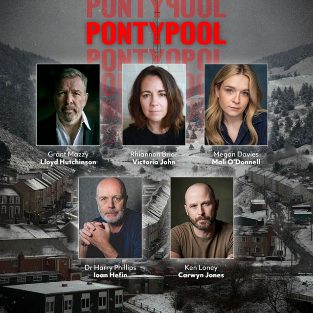 the five cast members of Pontypool