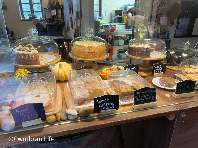 a selection of cakes