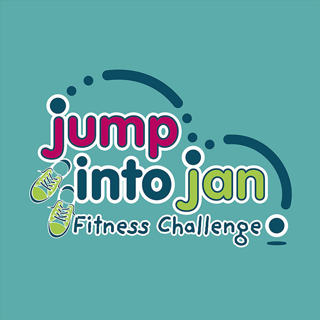 the logo for Jump Into Jan for Tŷ Hafan Children's Hospice