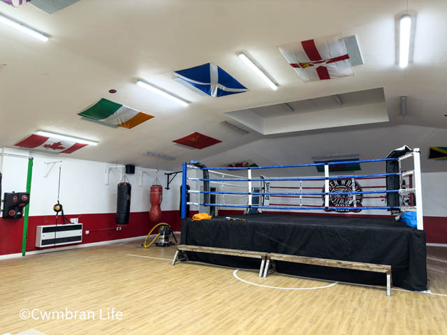 a boxing gym