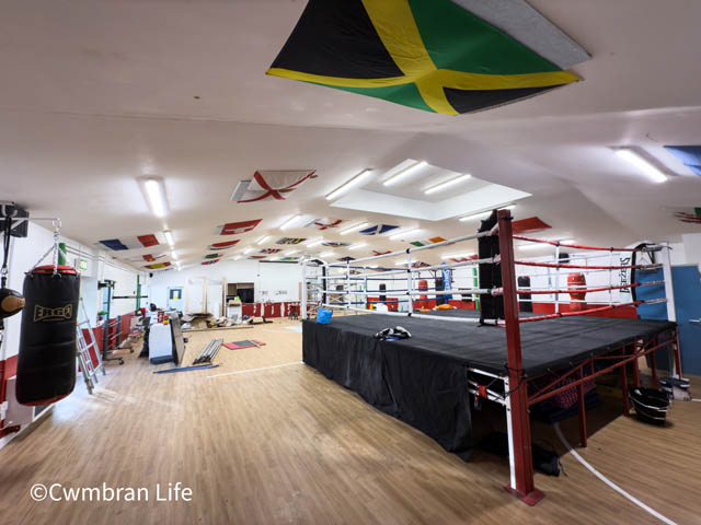 a boxing gym