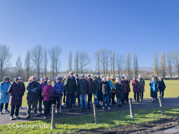 WATCH: ‘I think it’s the sunshine and of course, the attraction of Cwmbran’: Cardiff u3a visit Cwmbran