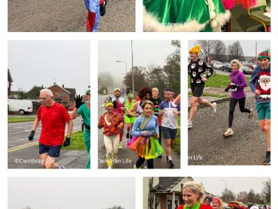 Fancy dress run in Cwmbran raises over £1,300 Breast Cancer Now