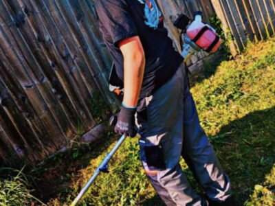 Cwmbran teenager sells BMX to start grass cutting business