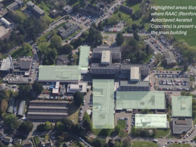 Abergavenny’s Nevill Hall Hospital has one working lift