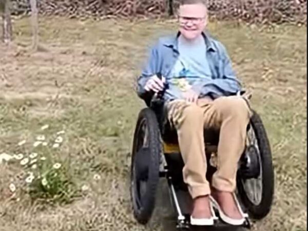 Cwmbran man with MS launches fundraiser for ‘gamechanger’ wheelchair