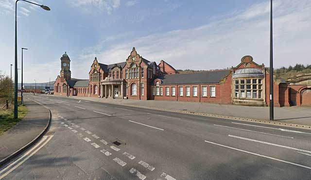 The General Office in Ebbw Vale - the headquarters of Blaenau Gwent County Borough Council.