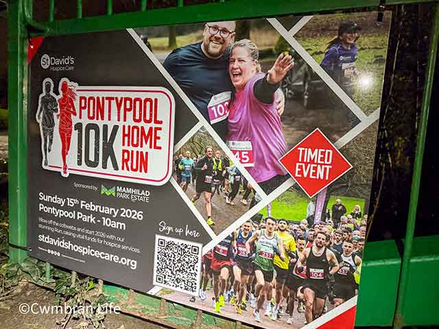 a poster for a 10km charity run