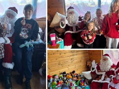 Santa’s Grotto brings festive joy and charity support to Cwmbran