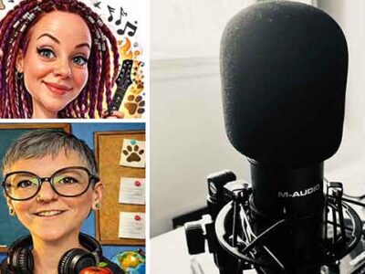 Cwmbran duo launch ‘Dogs and Sprogs’ podcast exploring behaviour in children and dogs