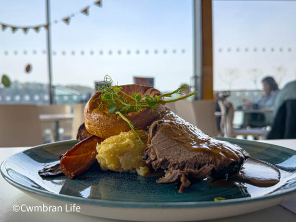 REVIEW: Sunday lunch at Llandegfedd Lake