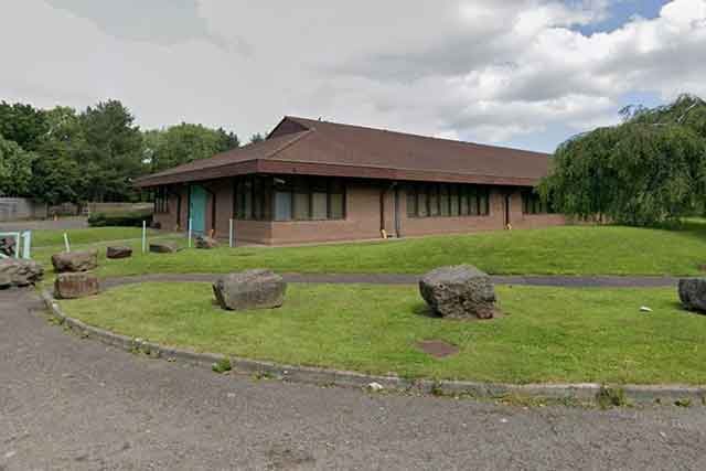 a disused office block