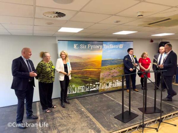 Three new Senedd members all stood in the 2024 Llantarnam by-election