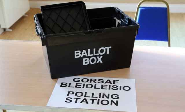 A ballot box