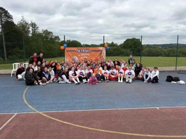 Charity netball tournament raises £1,195 in memory of Torfaen teen Megan Draper