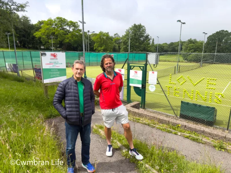 Cwmbran Tennis Club launches £15k appeal to resurface worn courts
