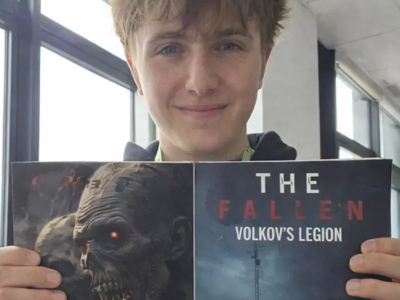 Cwmbran teen Ieuan Jones publishes sequel to debut horror novel