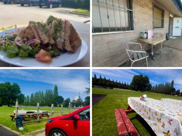 REVIEW: Lunch outside Mindful Munch Cafe in Pontrhydyrun