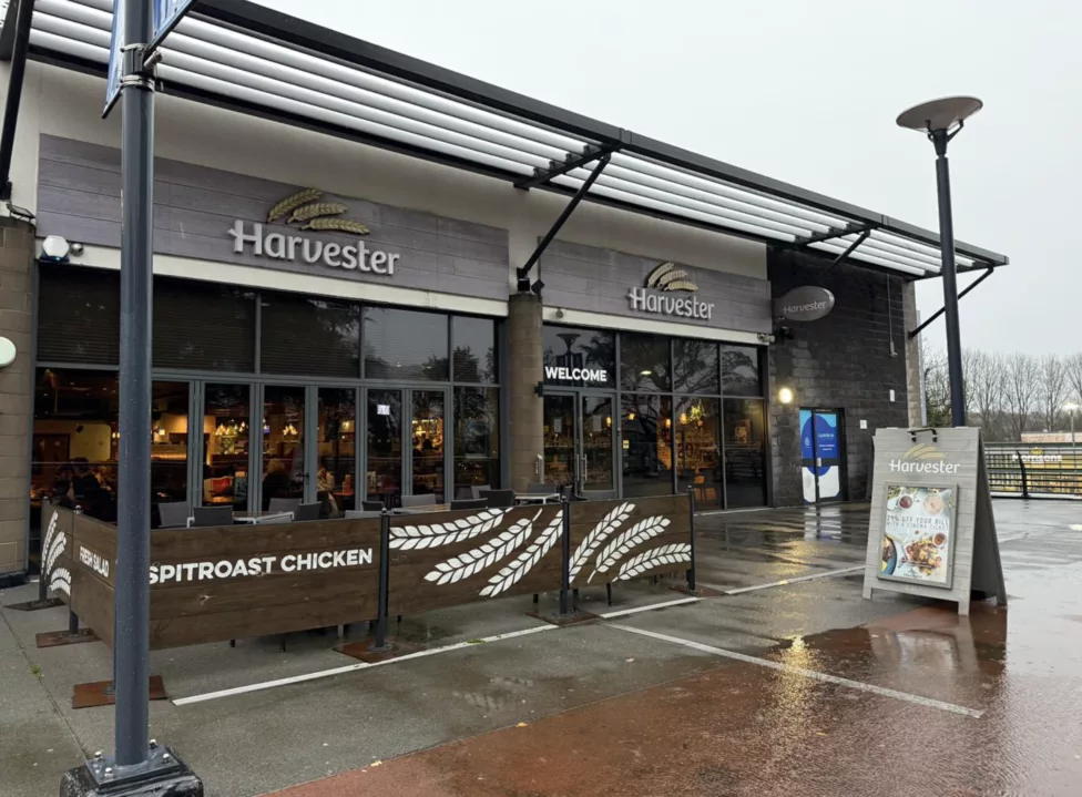 Cwmbran's Harvester restaurant