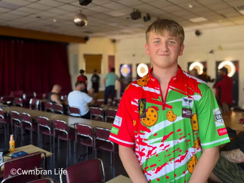 Cwmbran teen Liam Cook picked to represent Wales at World Junior Darts Championships