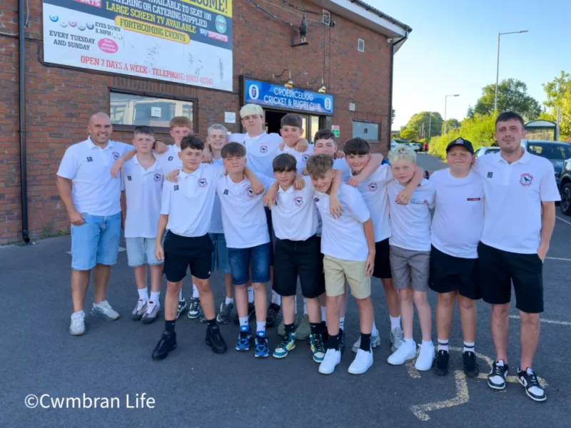Awards night marks big step up for Cwmbran Town U13s