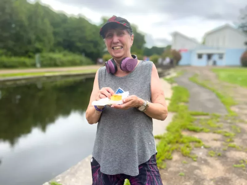 VIDEO: Jayne, 66, marks her tenth parkrun at Cwmbran’s 10th anniversary event