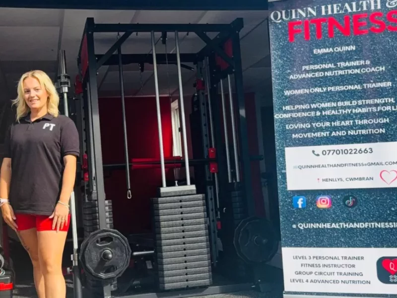 Henllys personal trainer can use garage for one-to-one fitness sessions