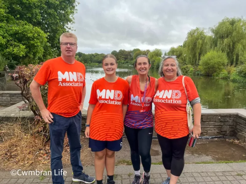 Monmouth woman completes 60-mile MND challenge after wife’s sudden death