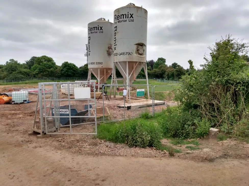 a building site