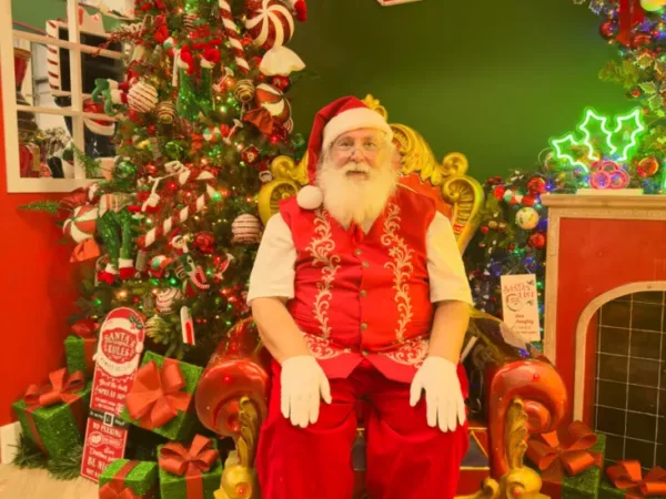 Father Christmas reads Cwmbran Life